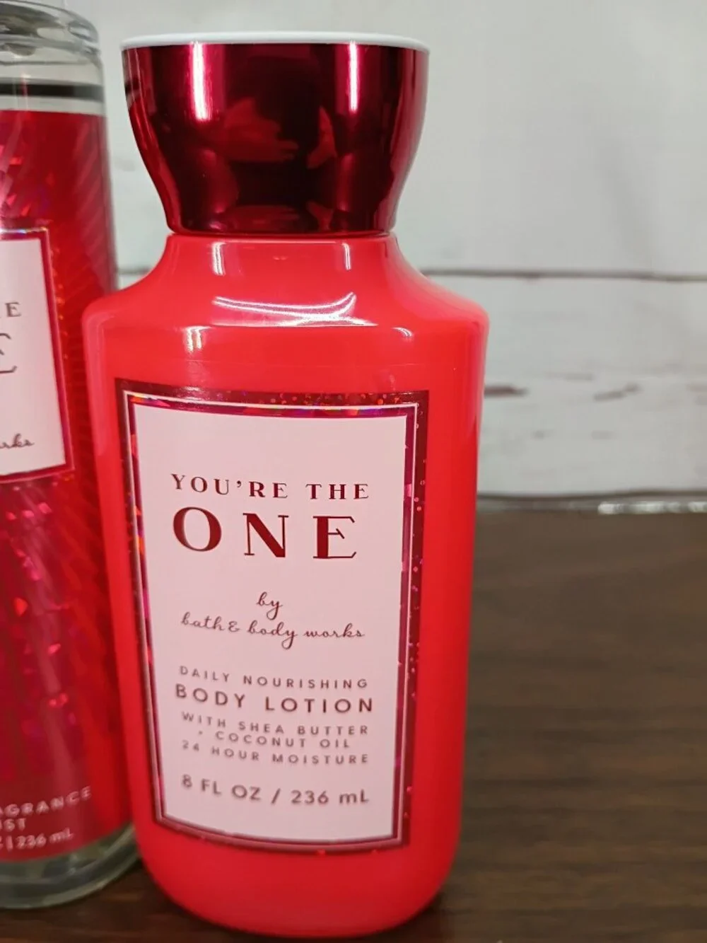 Youre The One Gift Set: Body Lotion (8 Oz) & Fine Fragrance Mist (8 Oz) By Bath